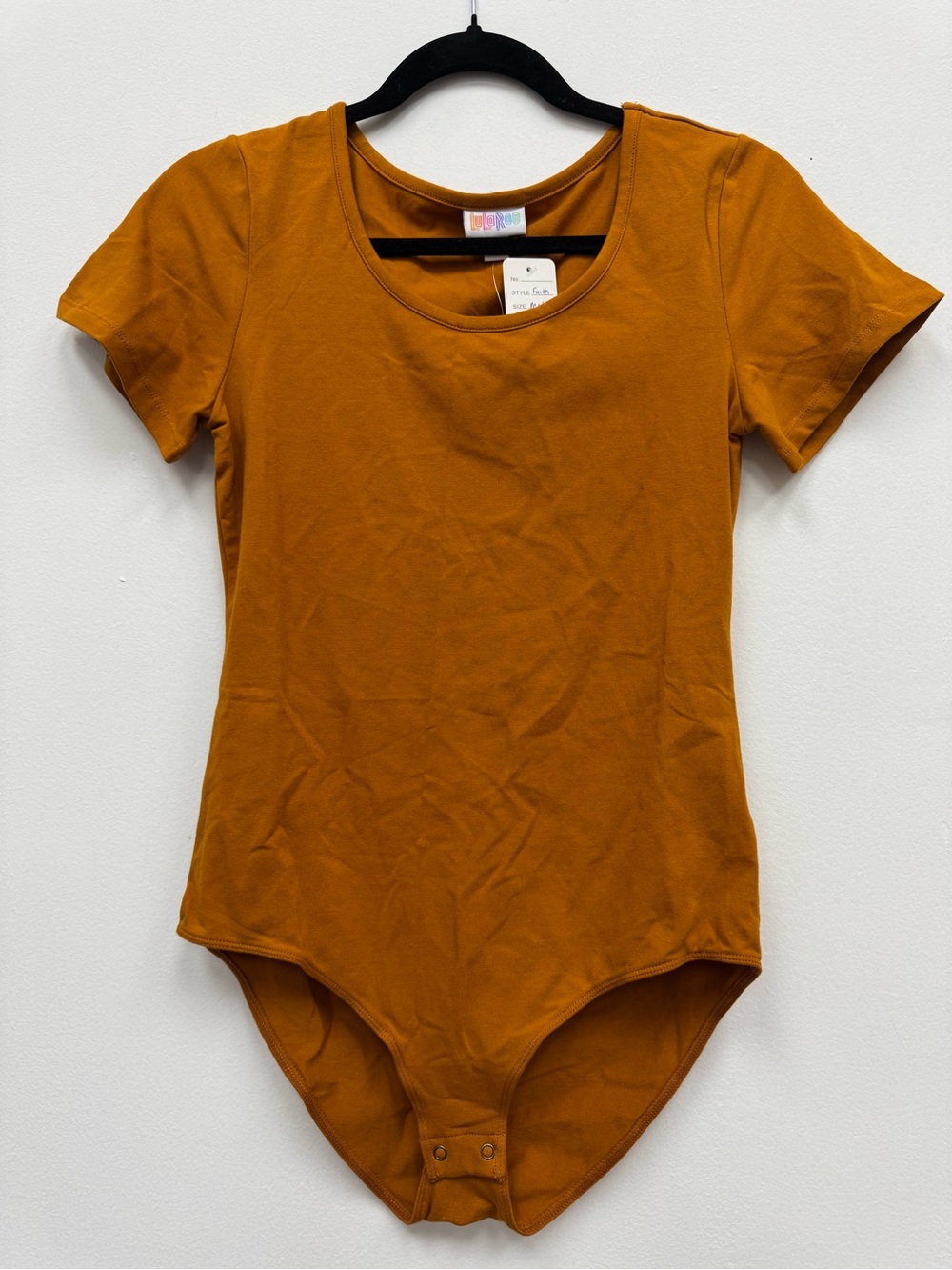 LuLaRoe faith Scoop Neck Short Sleeve Bodysuit